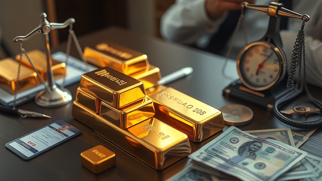 금 판매 절차 완벽 가이드 (realistic 스타일)