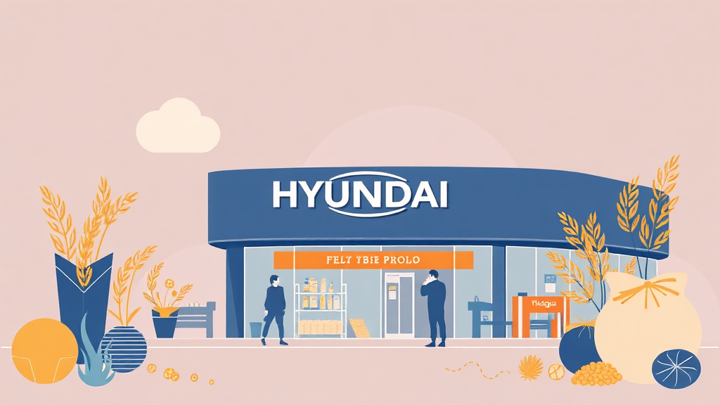 현대ADM 기업 분석 및 핵심 투자 지표 (illustration 스타일)