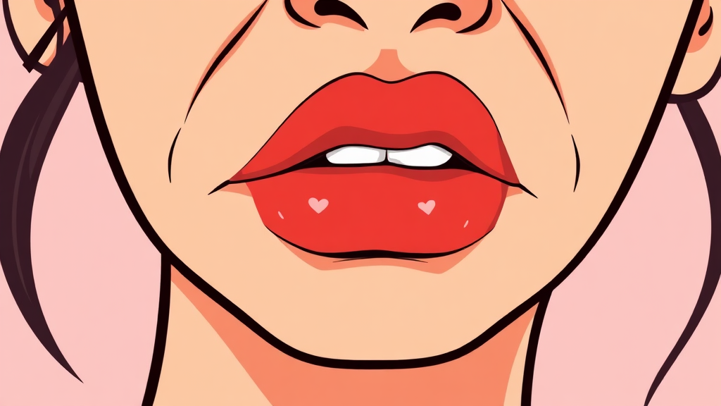 병원 방문이 필요한 경우 (cartoon 스타일)