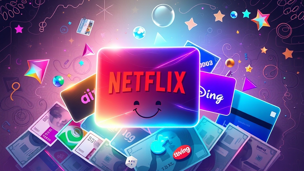 OTT 할인 카드, 선택 가이드! (illustration 스타일)