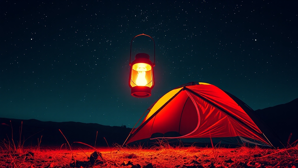 캠핑 조명, 현명한 선택법 (popart 스타일)