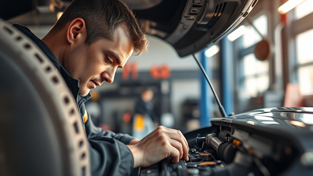 내 차에 맞는 점검 항목 선택하기 (realistic 스타일)