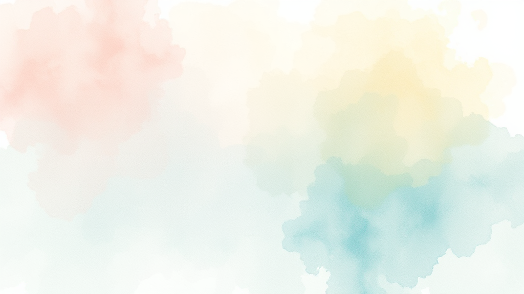 수익 실현, 어떻게 해야 할까요? (watercolor 스타일)