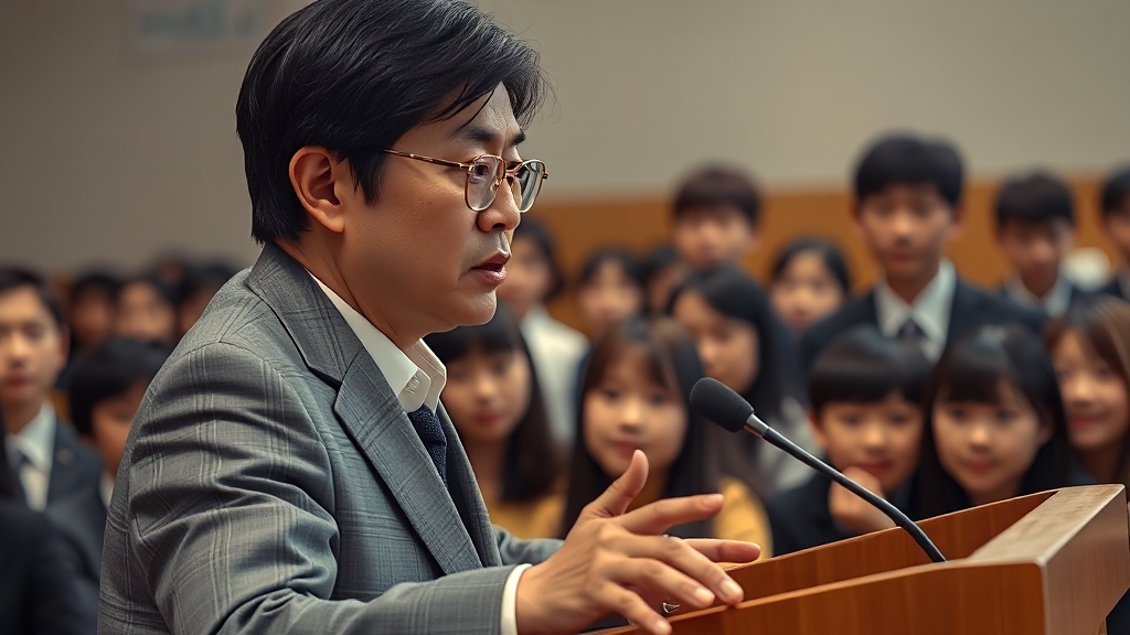 정치, 교육 활동과 사회 참여 (realistic 스타일)