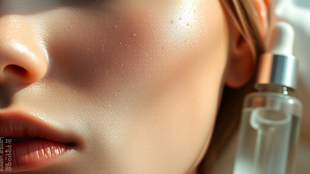 흡수력 높이는 세럼 & 에센스 활용 팁 (realistic 스타일)