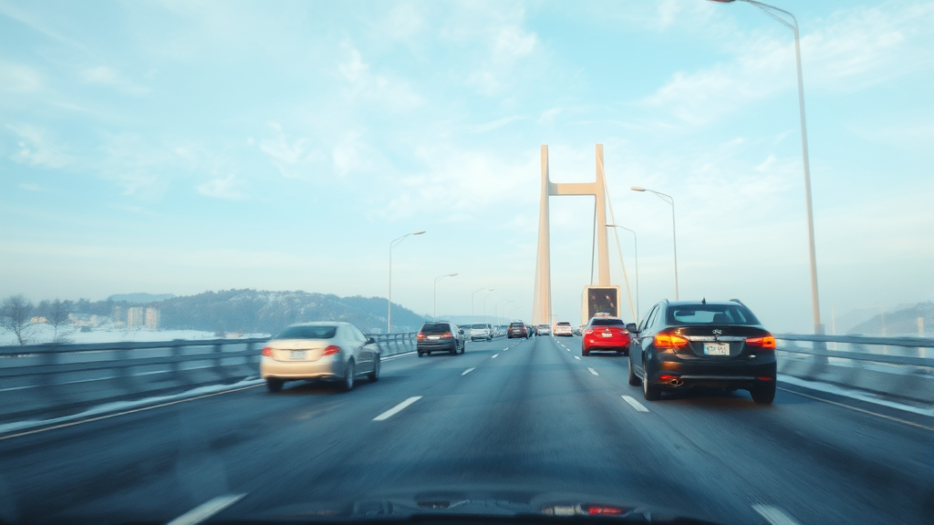 교통, 건설 소식 (watercolor 스타일)