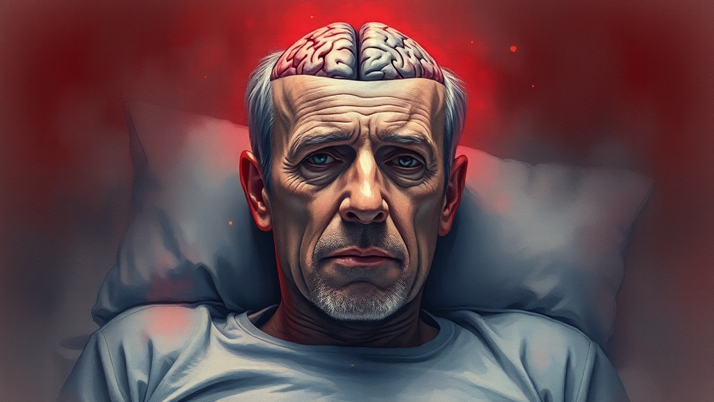 남성 갱년기, 왜 올까? (watercolor 스타일)