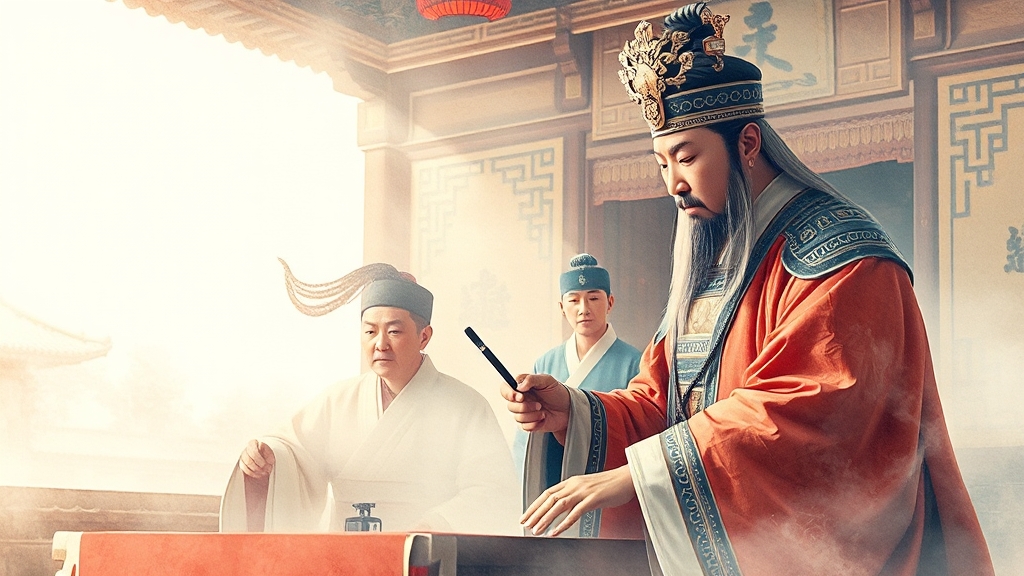 역사 왜곡 논란, 진실은? (watercolor 스타일)