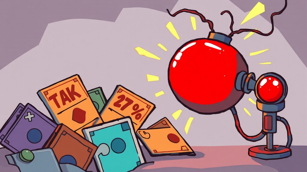 리볼빙 서비스의 장단점 (cartoon 스타일)