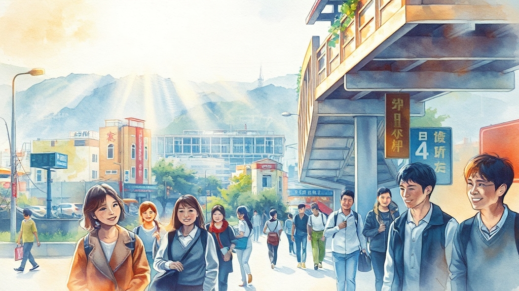 이제 고민 끝! 쾌적한 고양시를 만들어요 (watercolor 스타일)