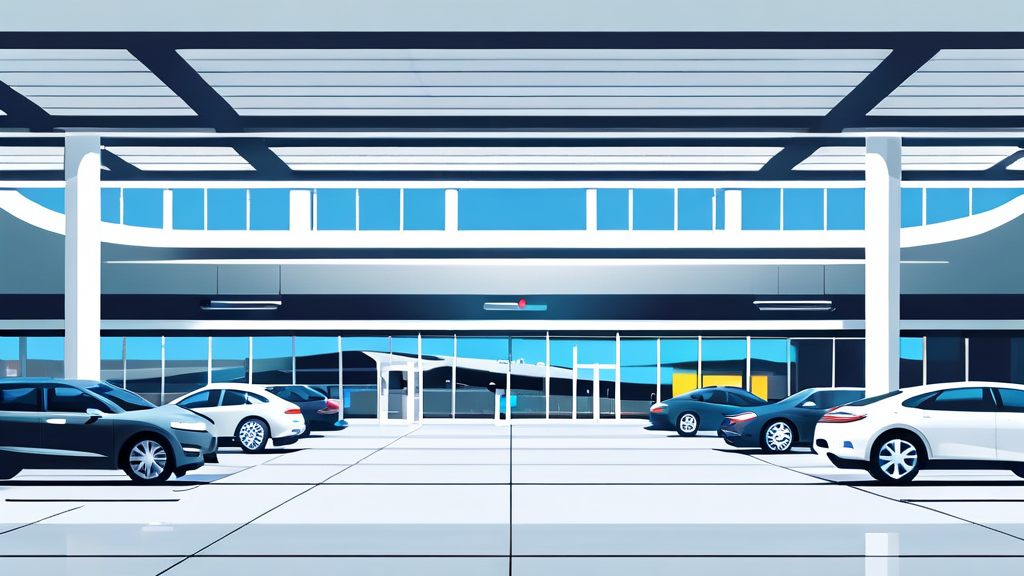 인천공항 발렛 주차, 여행의 시작을 편안하게 (illustration 스타일)