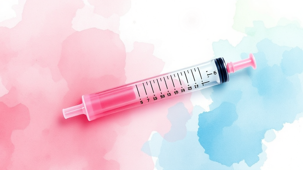 위고비 vs 마운자로: 주요 차이점 비교 (watercolor 스타일)