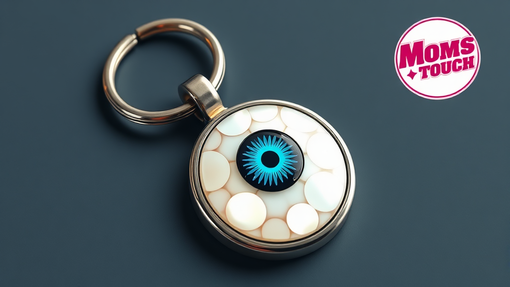 액막이 키링 실물 리뷰 (illustration 스타일)