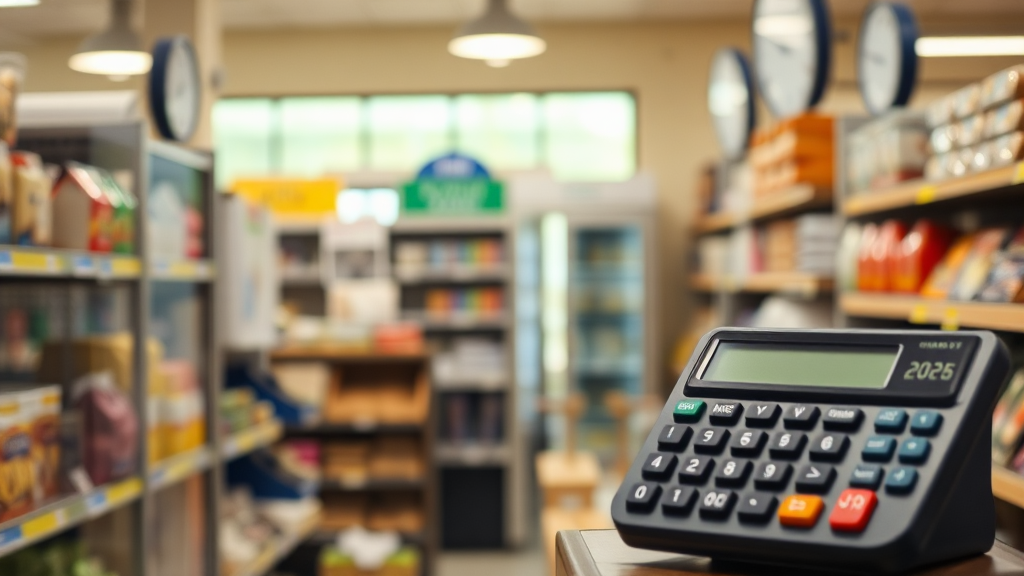 근무시간별 월급 계산 (편의점 알바) (realistic 스타일)