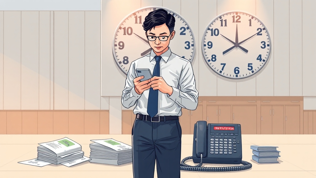 방문 전 꼭 확인하세요 (illustration 스타일)