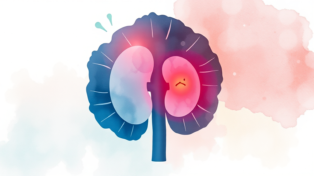 섭취 시 주의사항 (watercolor 스타일)