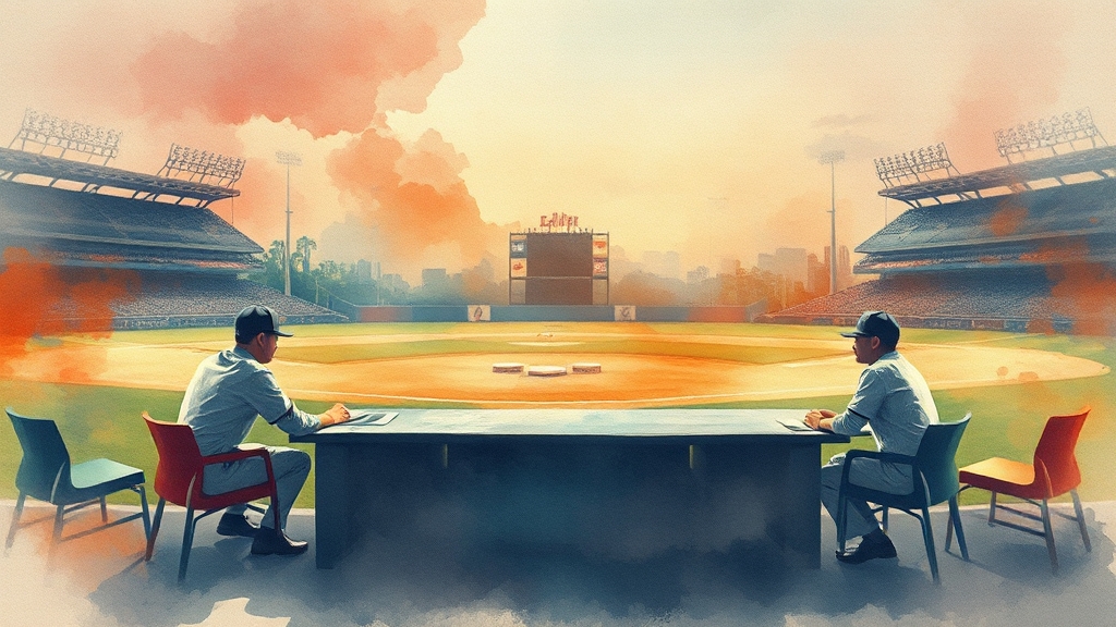 FA 협상 전략 (watercolor 스타일)