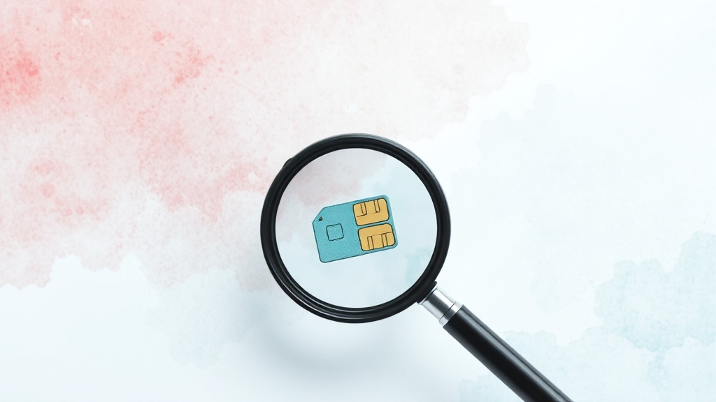 알뜰폰 가입 전 확인사항 (watercolor 스타일)