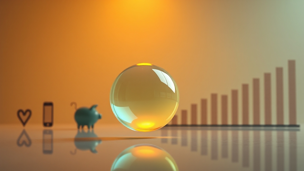 신용점수의 중요성 및 영향 (realistic 스타일)