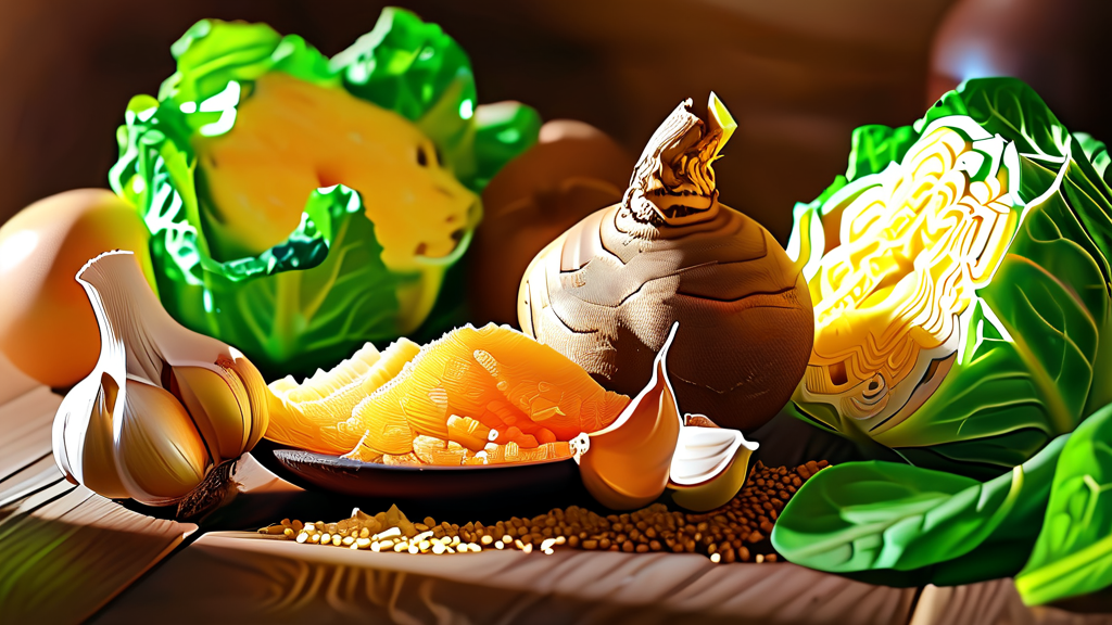 다이어트와 변비 탈출, 상추의 식이섬유 파워 (realistic 스타일)