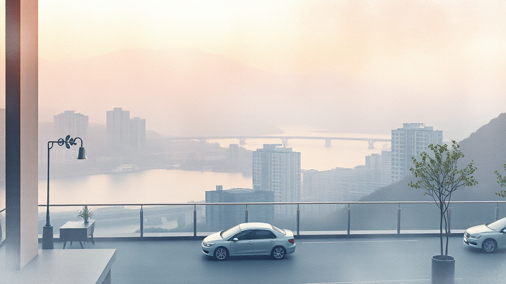 용산 보류지 아파트 정보 (watercolor 스타일)