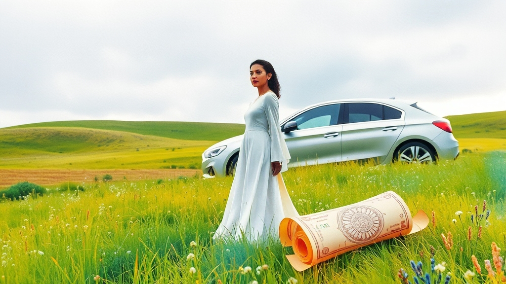 개인회생 차량담보대출 이해 (watercolor 스타일)