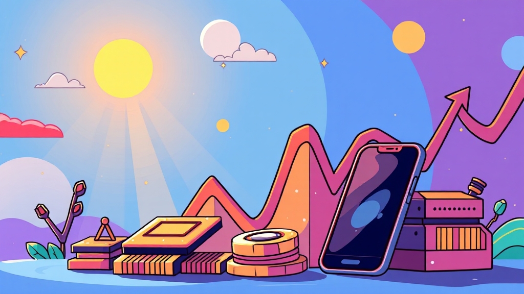 주가 상승 요인 심층 분석 (cartoon 스타일)