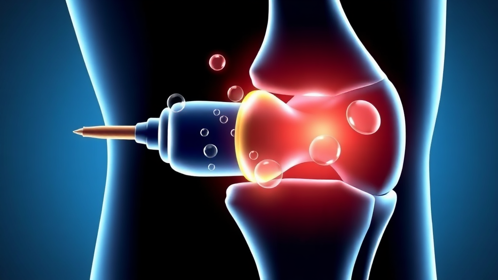 나에게 맞는 무릎 연골주사 선택 가이드 (illustration 스타일)