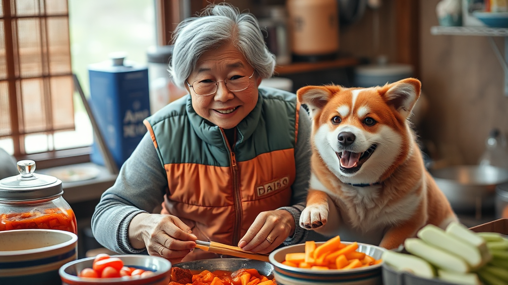 김장 필수템, 다이소 조끼? (realistic 스타일)