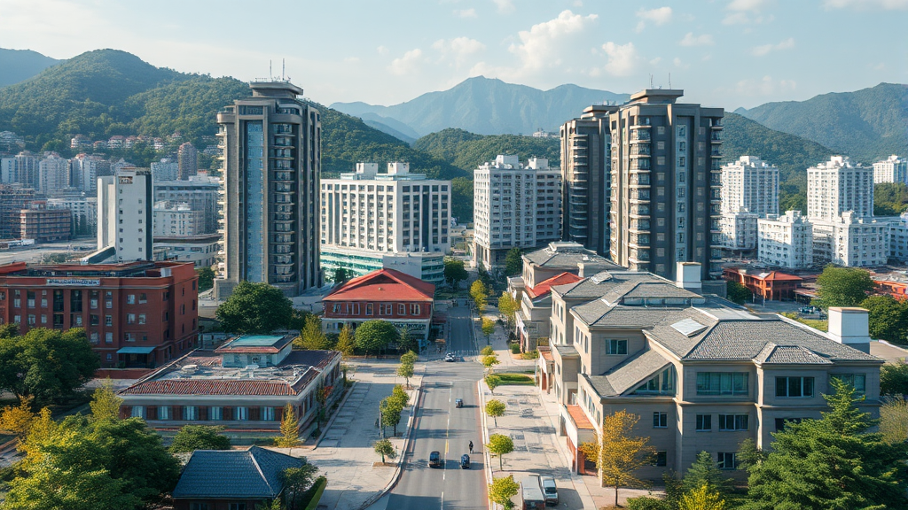 고창 실버타운 종류별 비교: 고창타워 vs 힐링카운티 (realistic 스타일)