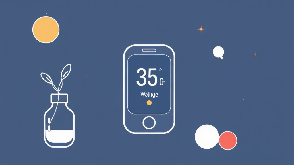 CGM 사용의 주요 장점 (illustration 스타일)