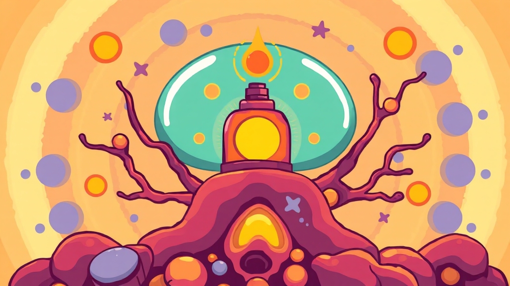 코엔자임Q10이란? (cartoon 스타일)