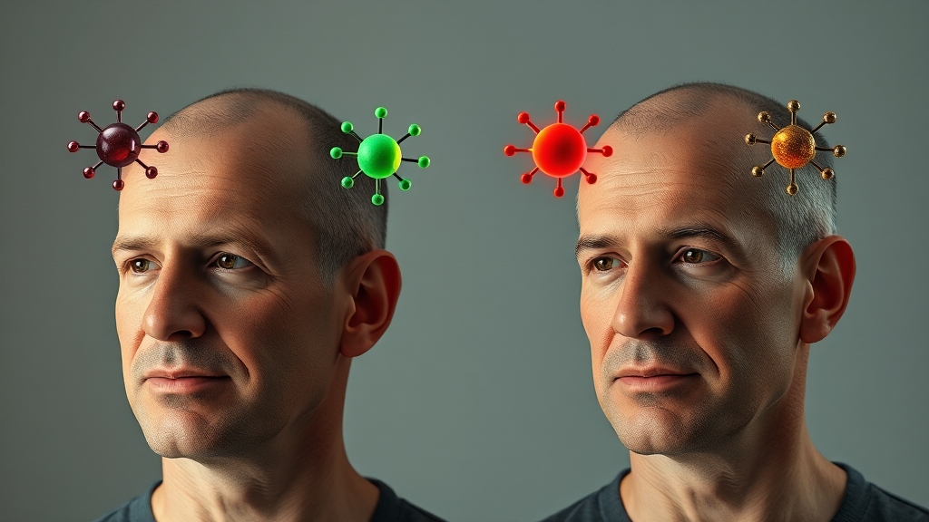 아보다트 탈모 치료 효과 부작용 완벽 가이드 (2025최신) 6 아보다트 vs 프로페시아, 무엇이 다를까? (realistic 스타일)