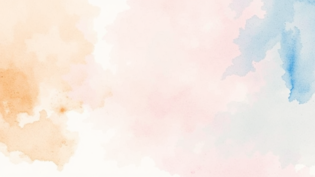 근로장려금 신청 시 유의사항 및 자주 묻는 질문 (watercolor 스타일)