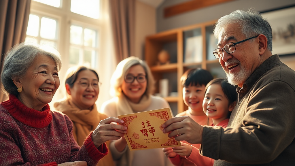 효도수당, 왜 중요할까요? (realistic 스타일)