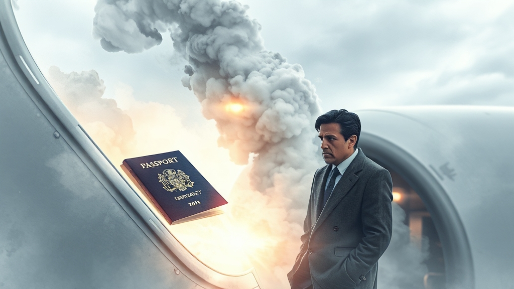 긴급여권, 무엇일까요? (watercolor 스타일)