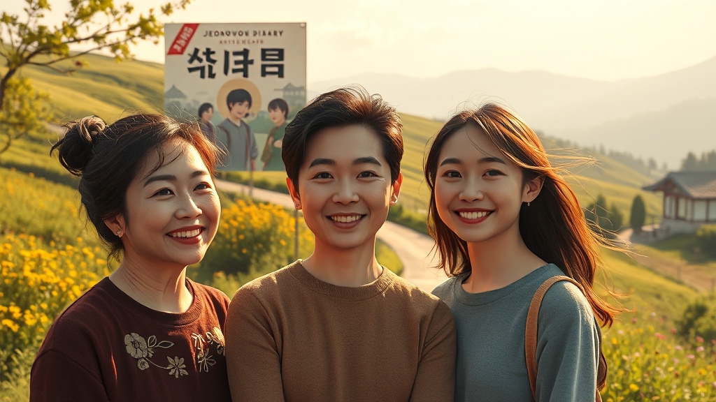 주요 인물과 배우 이야기 (realistic 스타일)