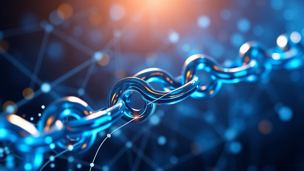 달러 vs 블록체인 투자 전략 완벽 분석 8 블록체인 기술의 실생활 적용 사례 (realistic 스타일)