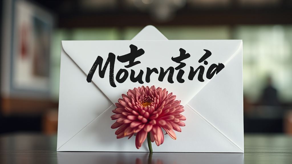 조의금 봉투, 이렇게 작성하세요! (realistic 스타일)