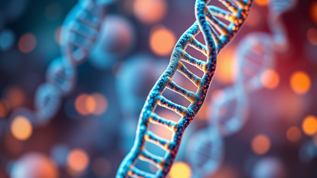 mRNA 기술 개발 최신 동향 및 전망 (realistic 스타일)