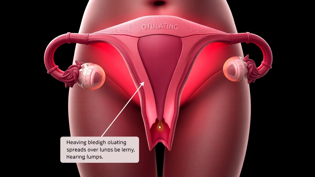 배란혈, 무엇일까요? (realistic 스타일)