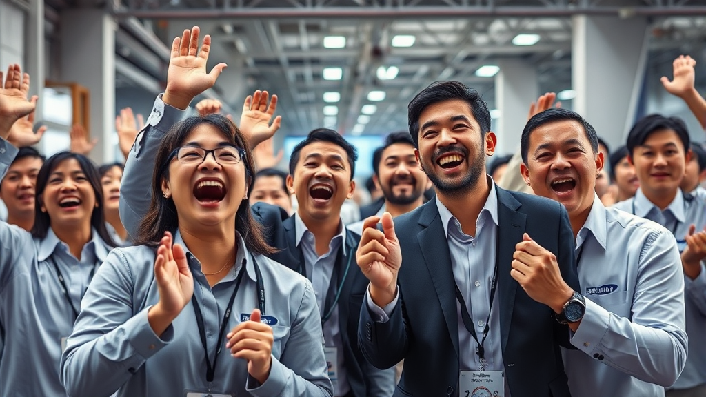 HBM 호황이 불러온 성과급 격차와 현장의 온도차 (realistic 스타일)