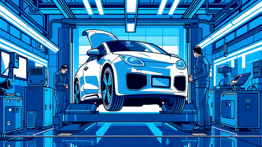 하이테크 vs 블루핸즈 비교 (illustration 스타일)