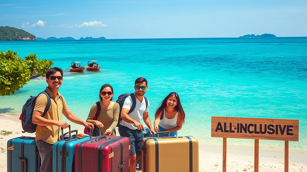 푸꾸옥 패키지 여행 가이드 (realistic 스타일)