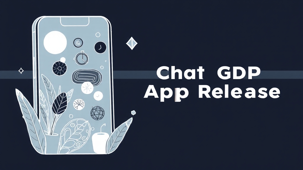 챗GPT 엔터프라이즈 앱 SDK 공개 (illustration 스타일)