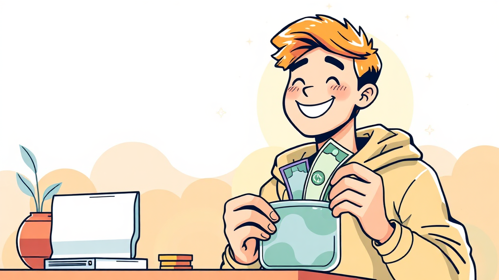 주요 혜택 및 정부 지원금 (illustration 스타일)