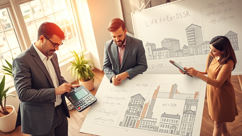 대출 한도 및 필요 자금 계산 (realistic 스타일)