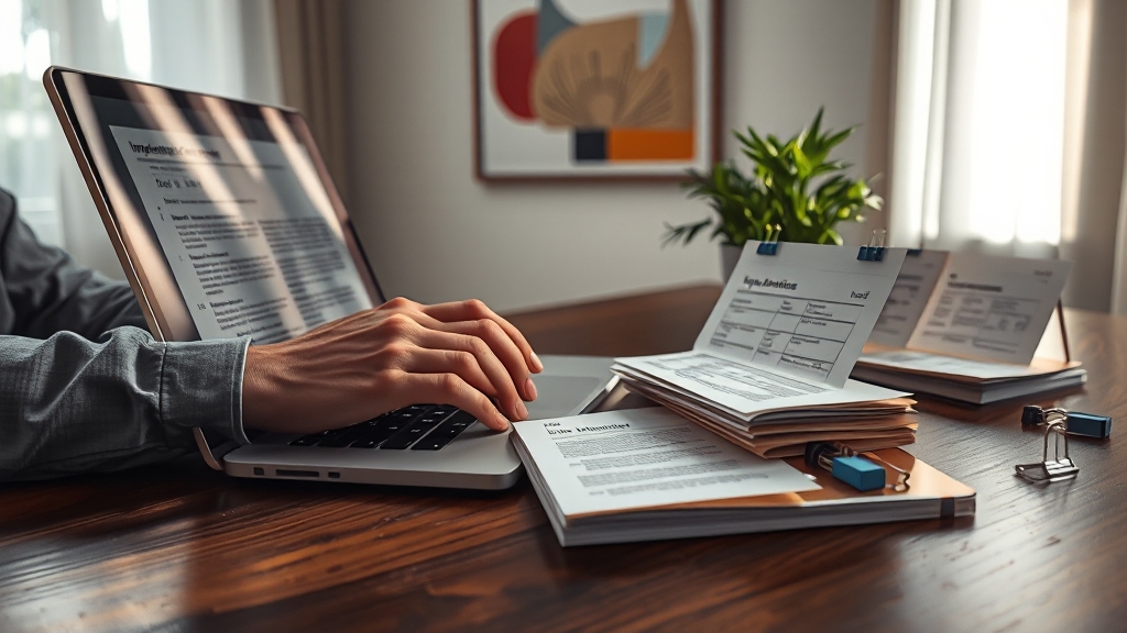 구직활동 증명, 어떻게 해야 할까요? (realistic 스타일)