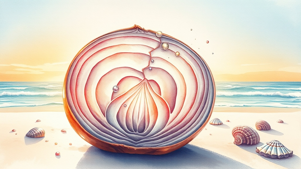 양파 속 주요 영양 성분 (watercolor 스타일)