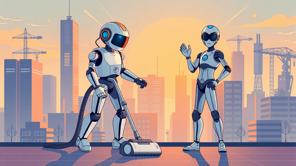 연기금, 왜 유진로봇을 선택했을까? (illustration 스타일)